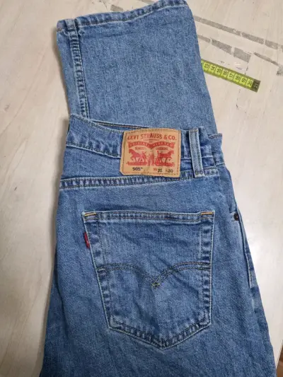 Jeans Levi's 505 clásicos azul W31 L30 - miniatura 1