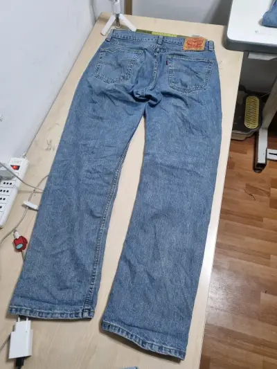 Jeans Levi's 505 clásicos azul W31 L30 - miniatura 2