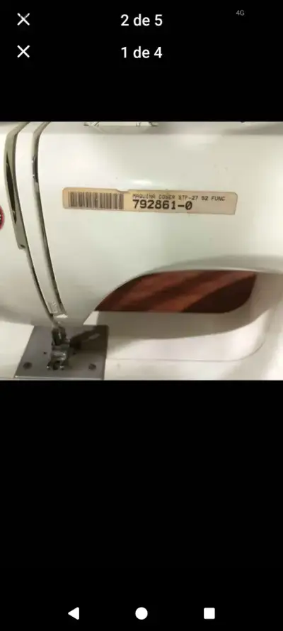 Máquina de Coser Aisin Seiki Modelo STF27 - miniatura 3