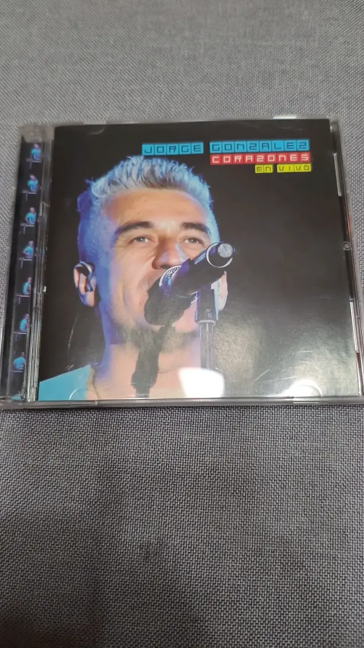 CD Jorge González Corazones en Vivo - 1