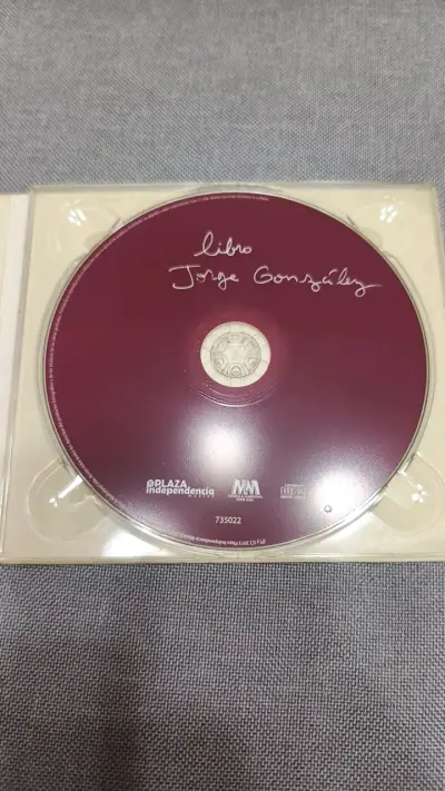 CD Libro de Jorge González en buen estado - miniatura 2