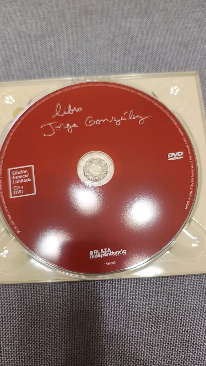 Edición Especial Limitada CD + DVD Jorge González - 4