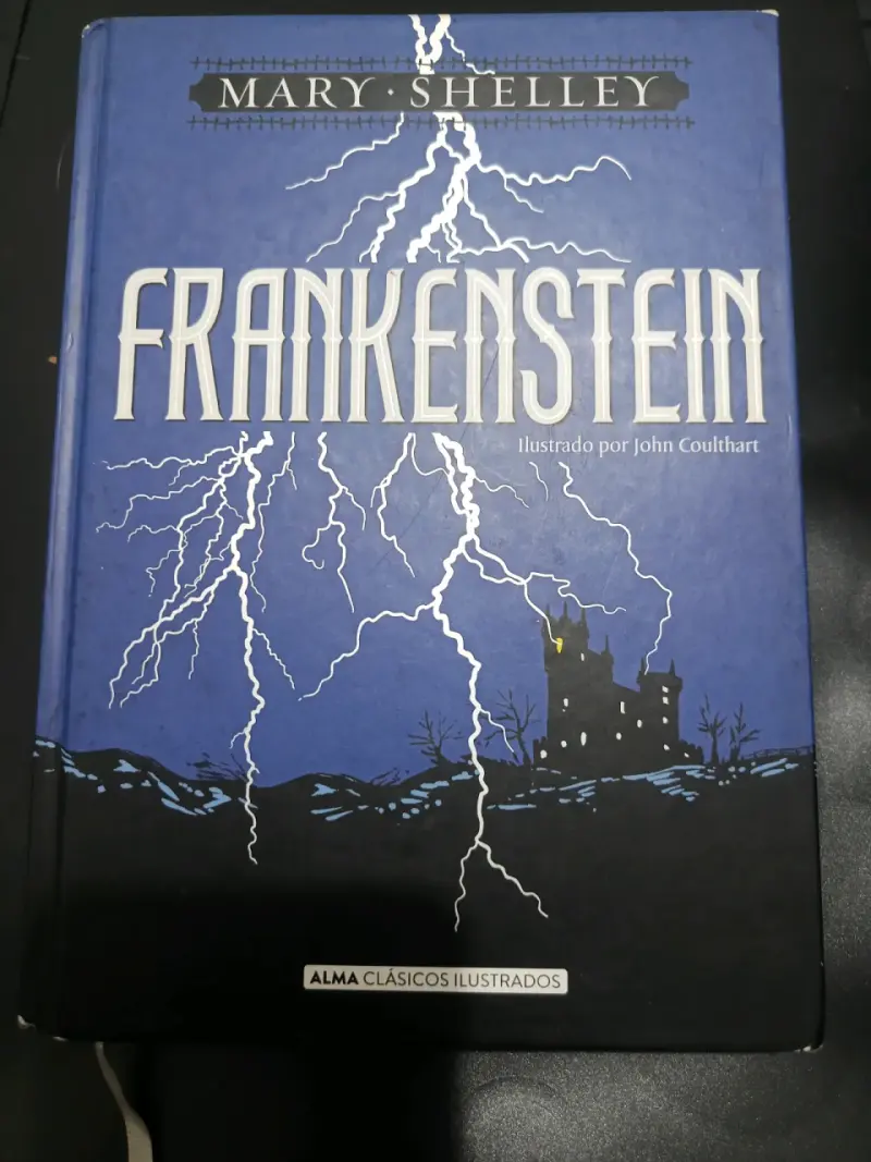 Libro Frankenstein de Mary Shelley ilustrado - 1