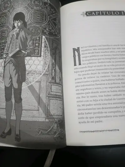Libro Frankenstein de Mary Shelley ilustrado - miniatura 2