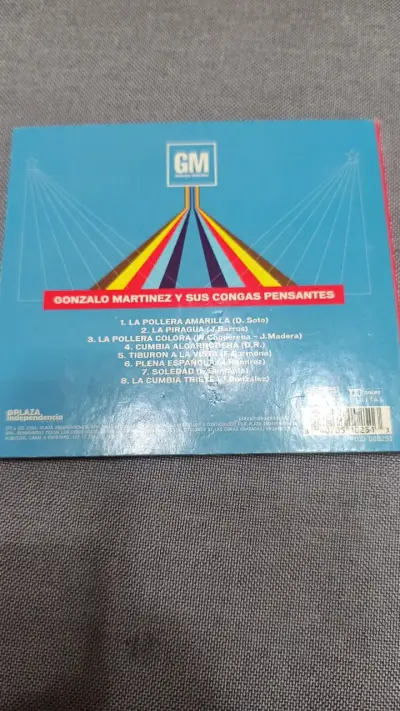 CD Gonzalo Martínez y Sus Congas Pensantes - miniatura 3