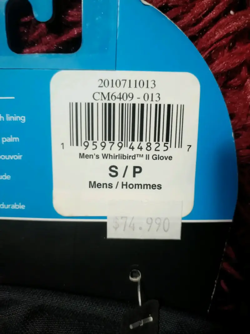 Guantes de esquí Columbia impermeables para hombre - 3