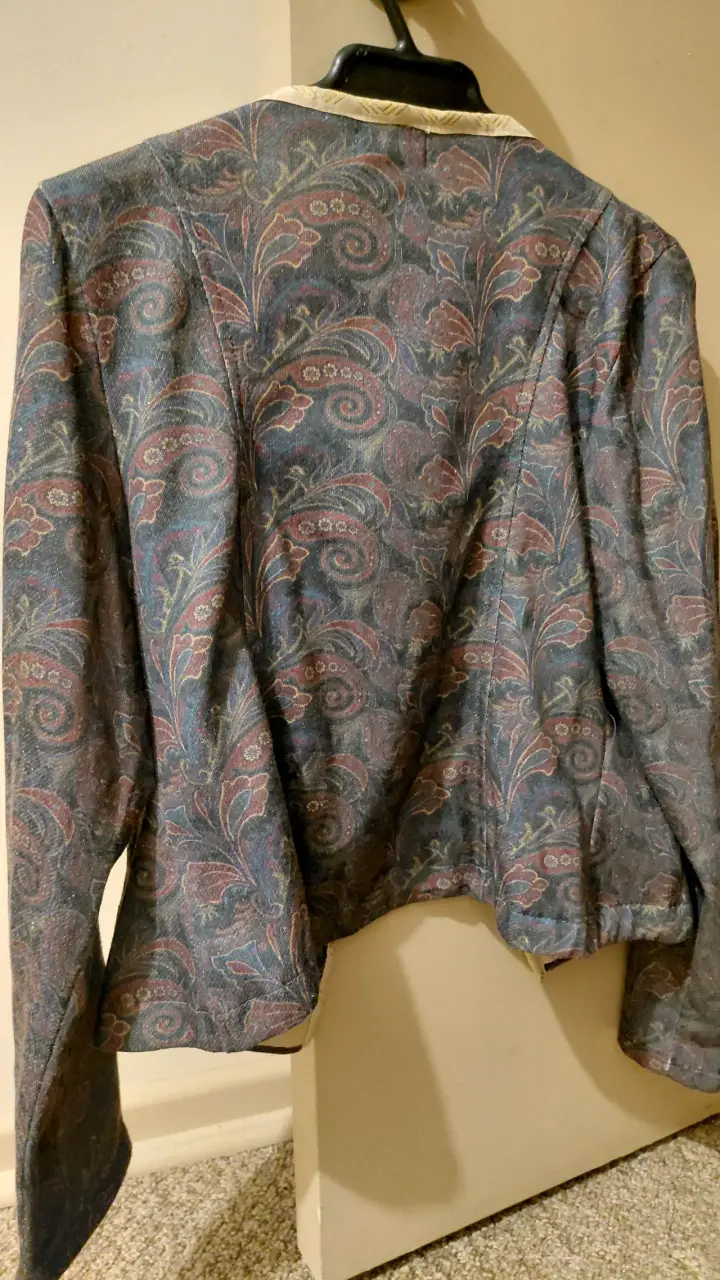 Chaqueta vintage estampada Greenfield - 3