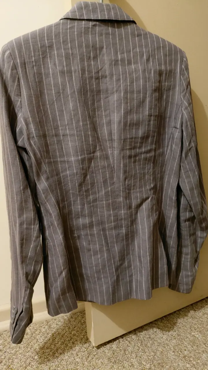 Blazer de rayas grises RKF - 2