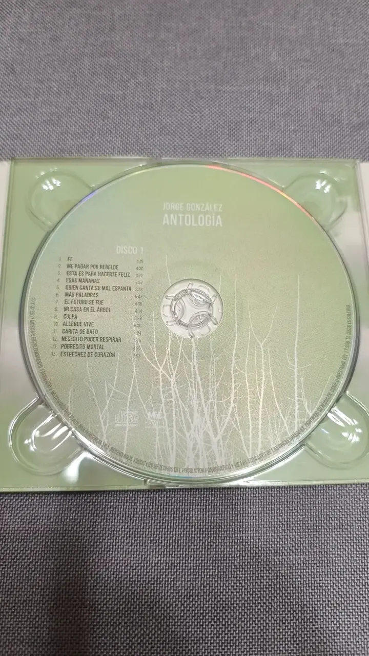CD Antología de Jorge González - 2