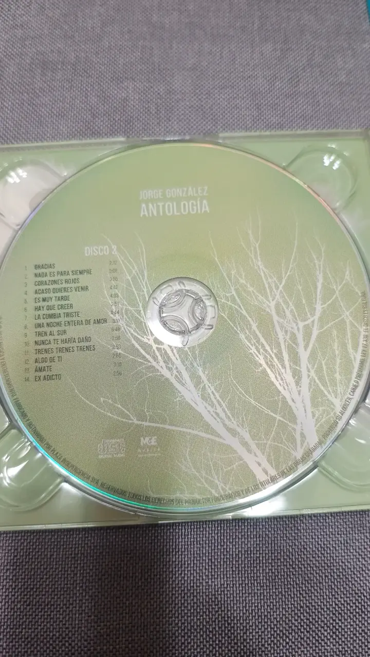 CD Antología de Jorge González - 3
