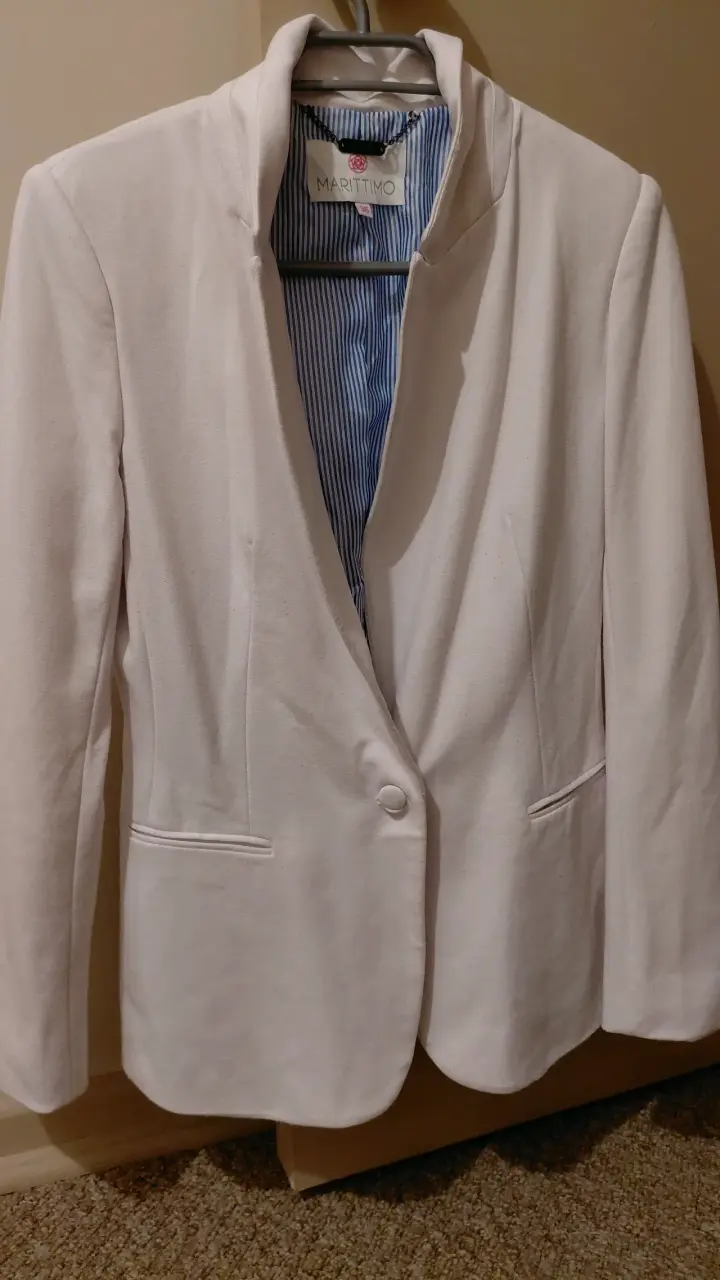 Blazer blanco Marittimo para mujer - 1