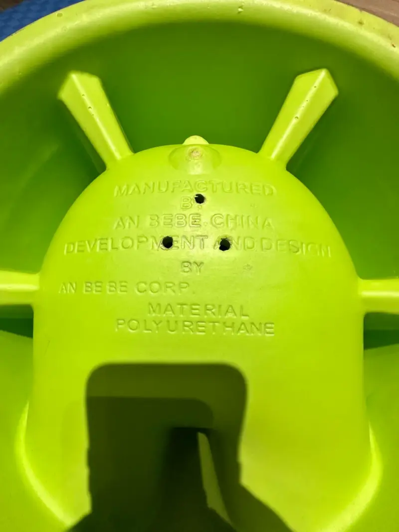 Asiento de bebé verde de poliuretano baby way - 3