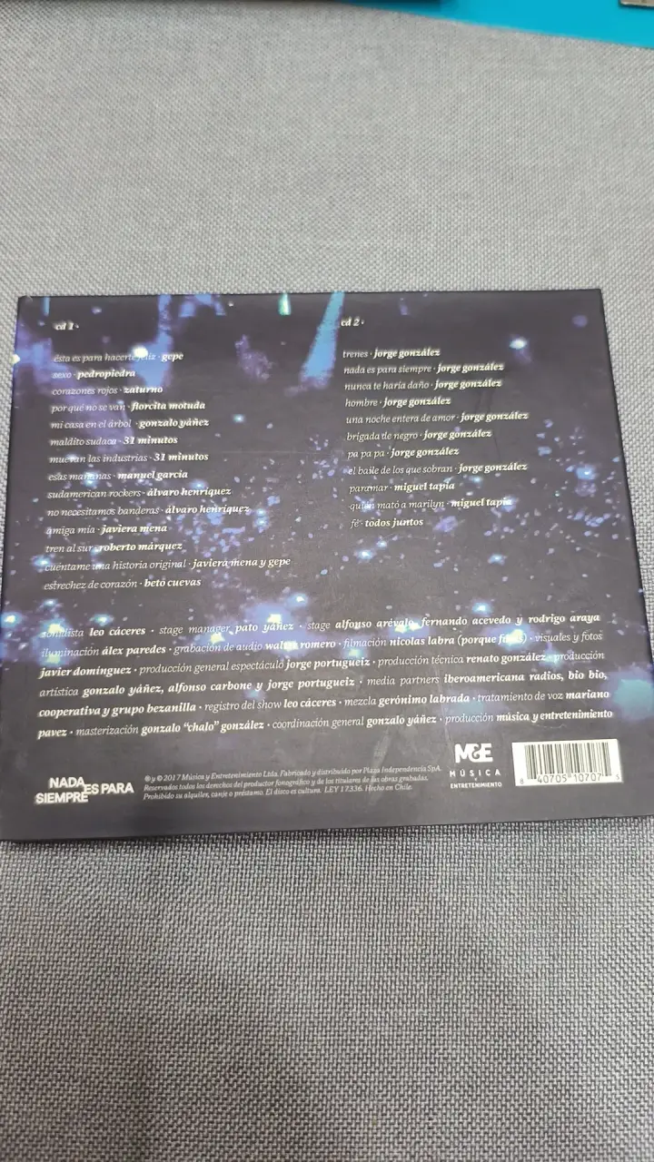 Álbum doble 'Nada Es Para Siempre' en CD - 4