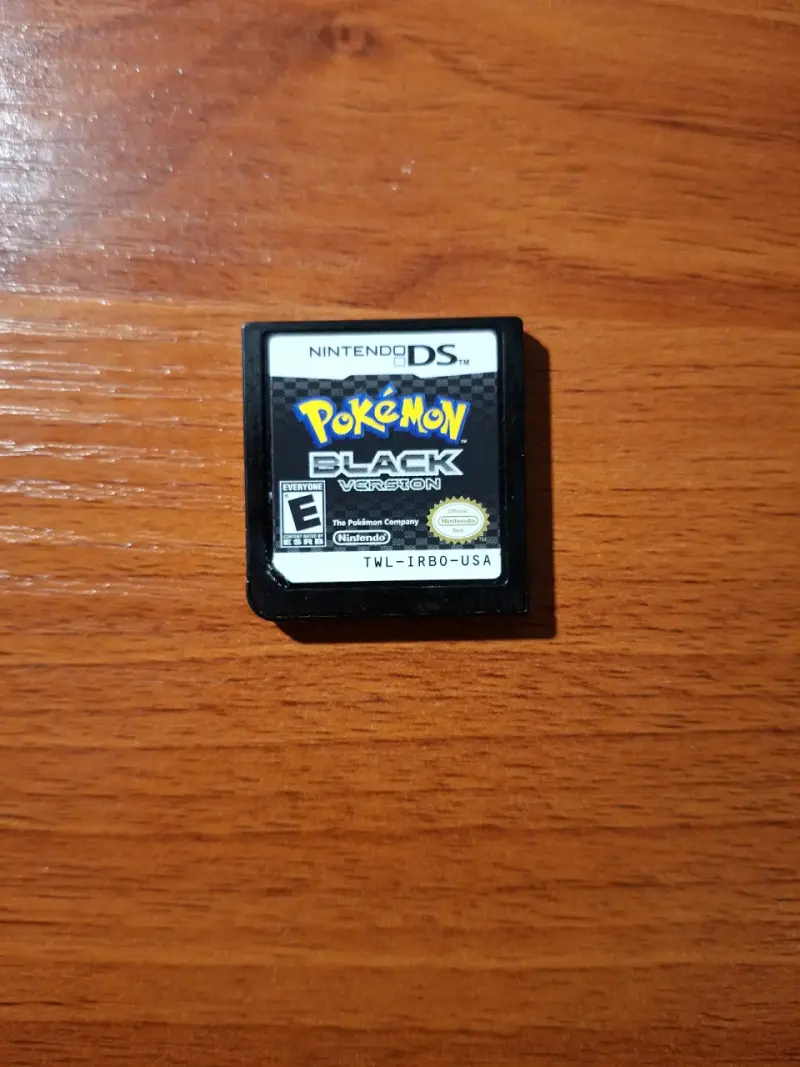 Cartucho de juego Pokémon Black Version para Nintendo DS