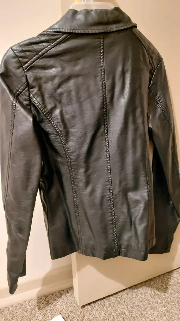 Chaqueta de cuero negra Alaniz para mujer - 3