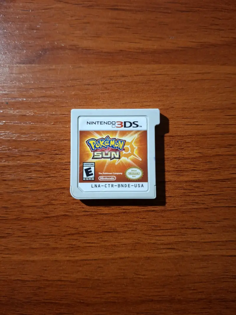 Cartucho de juego Pokémon Sun para Nintendo 3DS