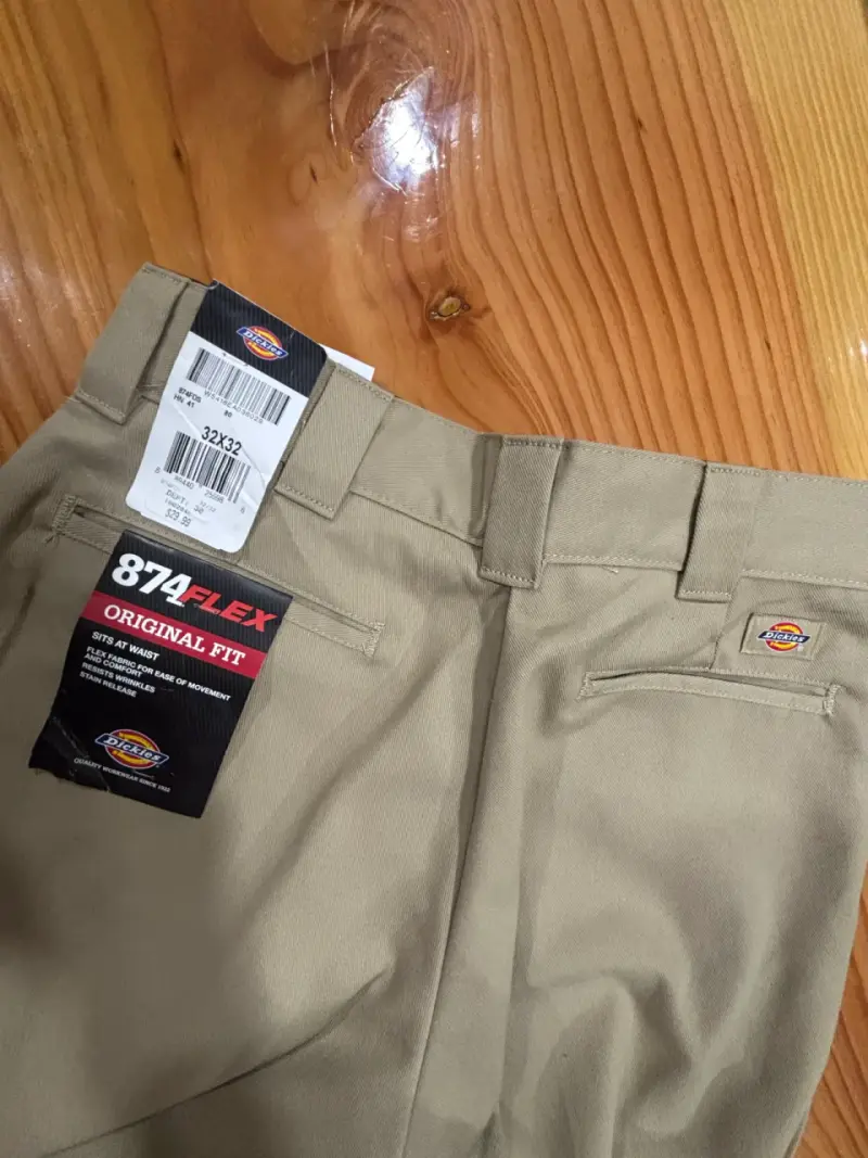 Pantalones Dickies 874 Flex Original Fit Beige - 1