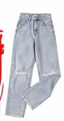 Jeans de Mujer Rasgado