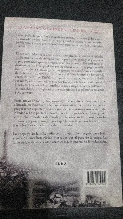 Libro 'La Llave de Sarah' de Tatiana de Rosnay - miniatura 3