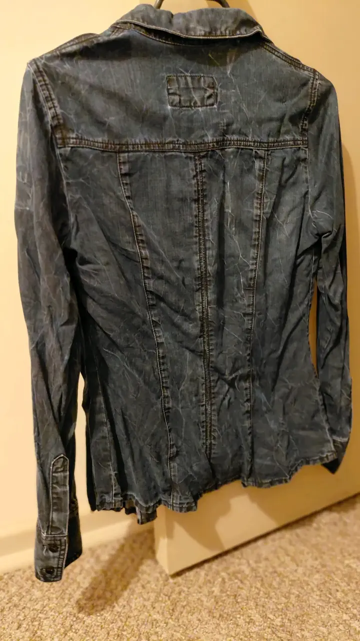 Camisa de mezclilla azul Apriori - 2