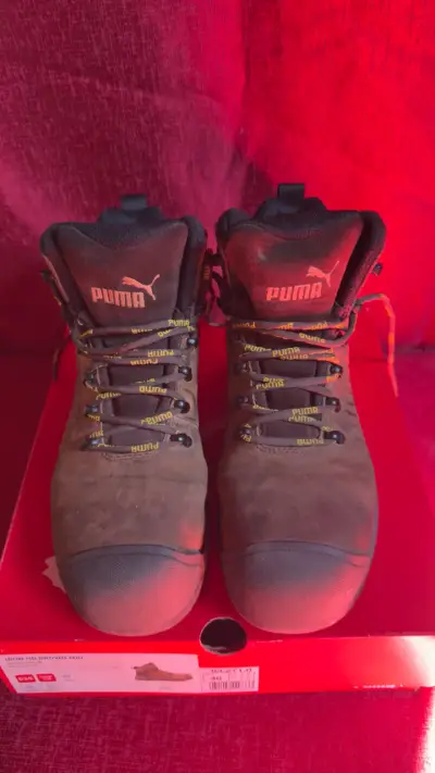 Botas de seguridad Puma Iron HD marrón - miniatura 1