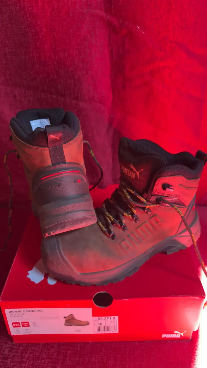 Botas de seguridad Puma Iron HD marrón - 2