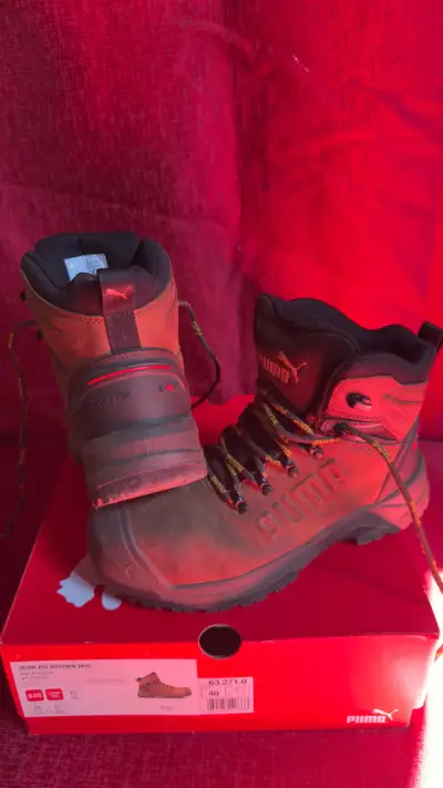 Botas de seguridad Puma Iron HD marrón - miniatura 2