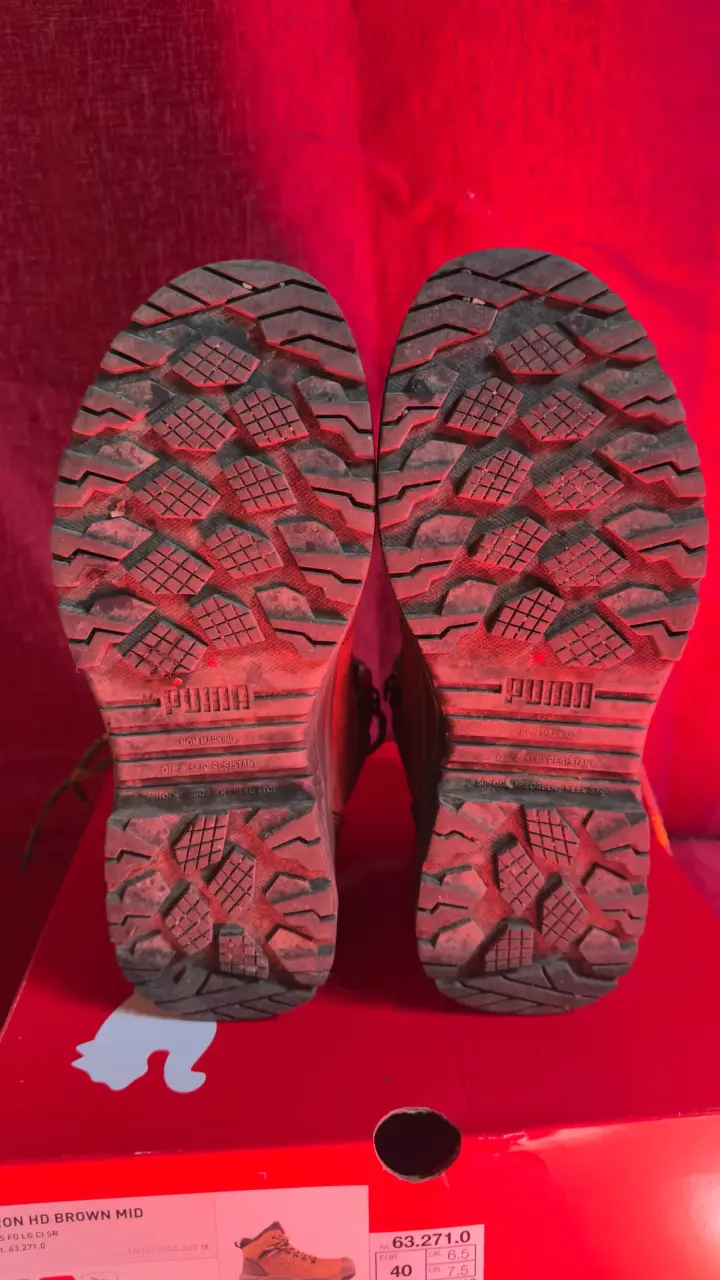 Botas de seguridad Puma Iron HD marrón - 4