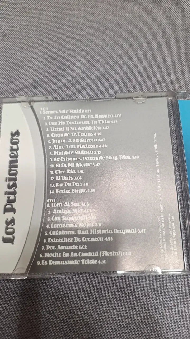 CD Original Masters 2.1 de Los Prisioneros - 5