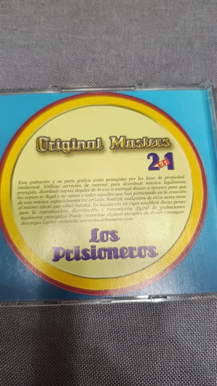 CD Original Masters 2.1 de Los Prisioneros - 6