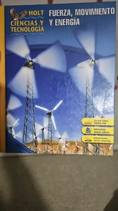 Libro de Ciencias Holt Fuerza,Movimiento y Energía - miniatura 1