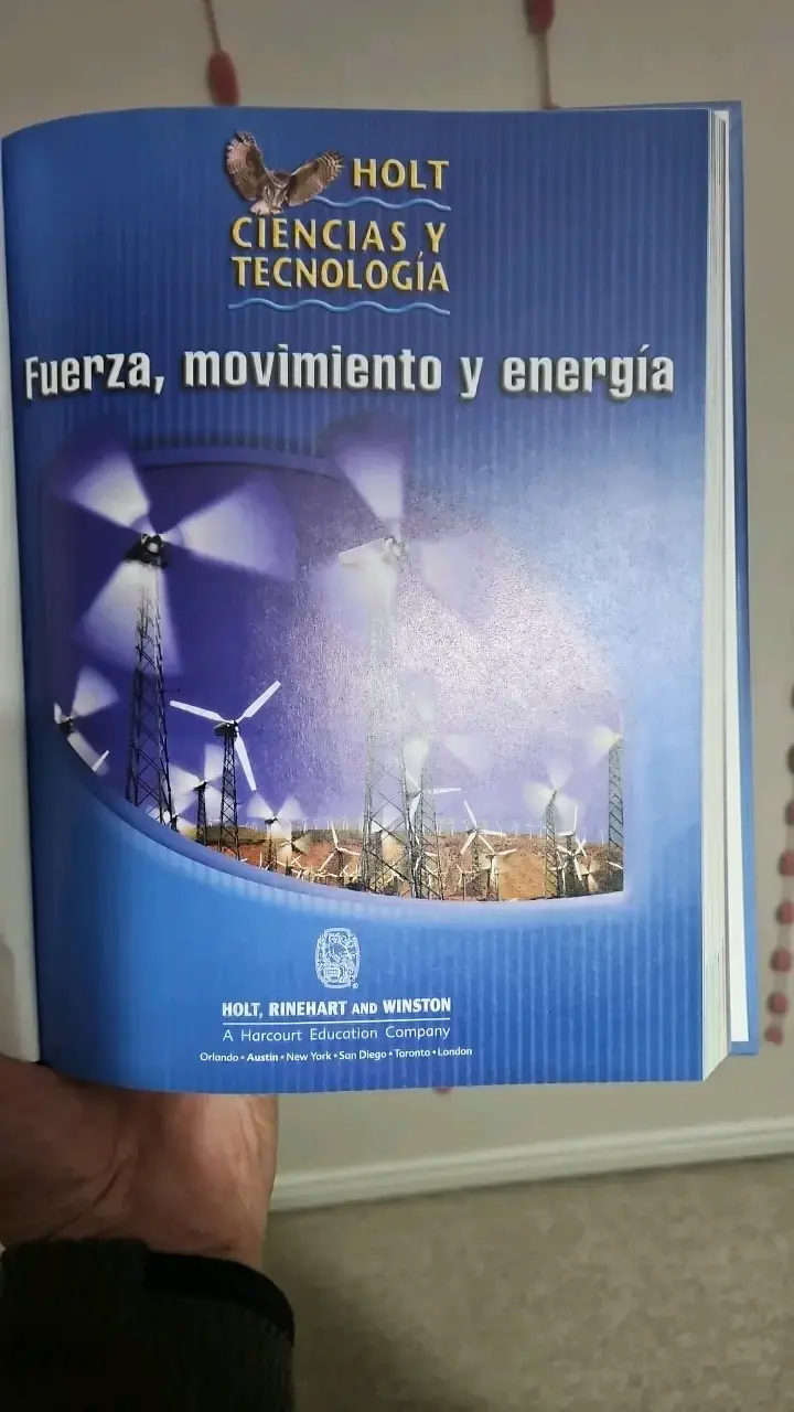 Libro de Ciencias Holt Fuerza,Movimiento y Energía - 3