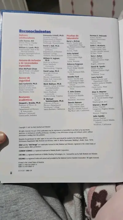 Libro de Ciencias Holt Fuerza,Movimiento y Energía - miniatura 4