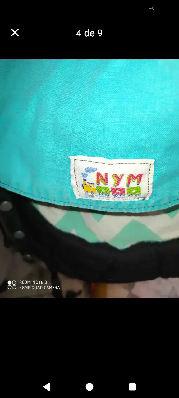 Mochila portabebés NYM colorida y cómoda - 1