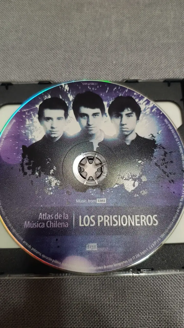 CD Los Prisioneros Atlas de la Música Chilena - 2