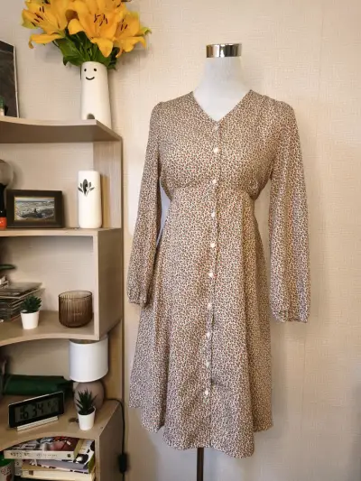 Vestido de flores coreano - miniatura 1