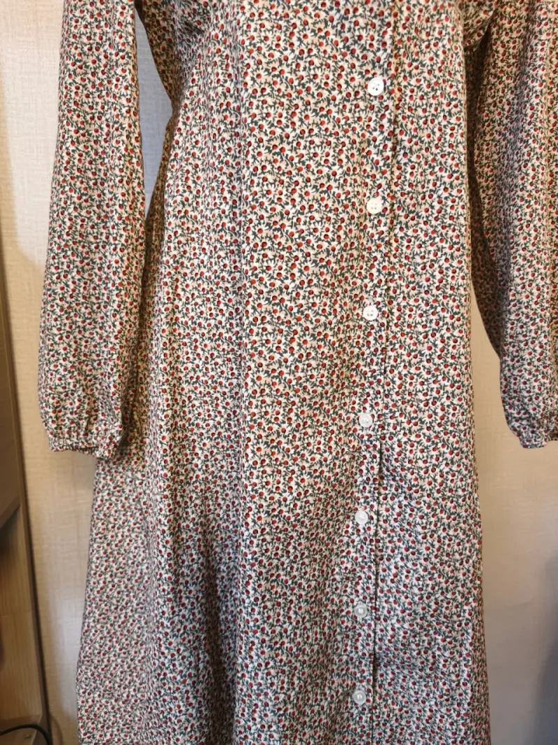 Vestido de flores coreano - 5