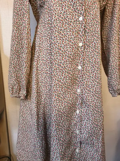 Vestido de flores coreano - miniatura 5