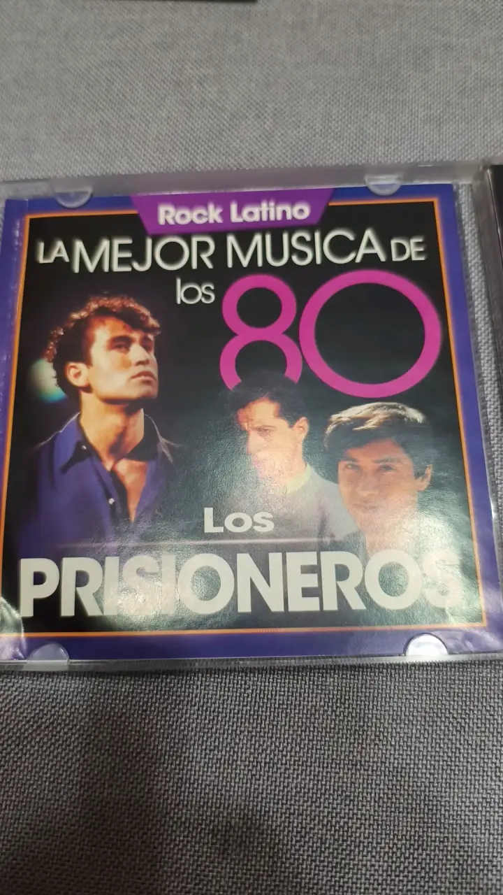 CD Los Prisioneros La Mejor Música de los 80 - 1