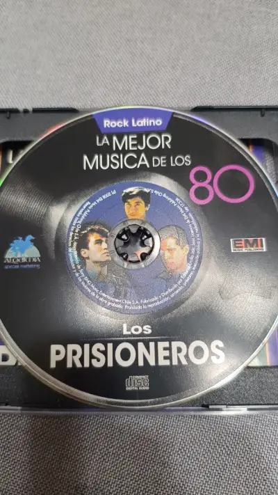 CD Los Prisioneros La Mejor Música de los 80 - miniatura 2