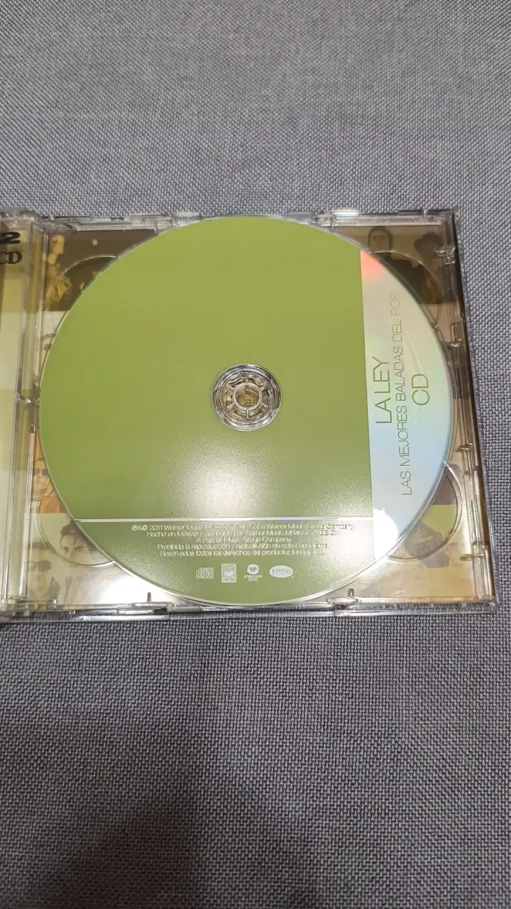 CD y DVD La Ley Las Mejores Baladas del Pop - 2