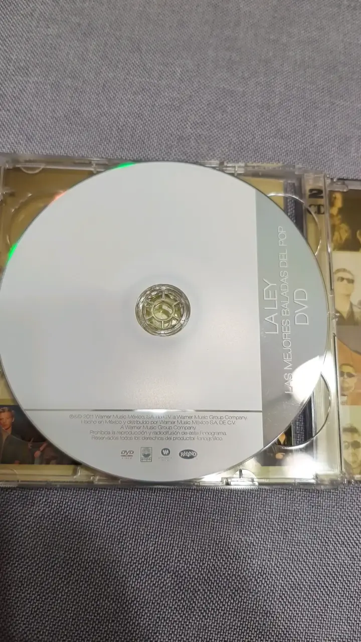 CD y DVD La Ley Las Mejores Baladas del Pop - 3