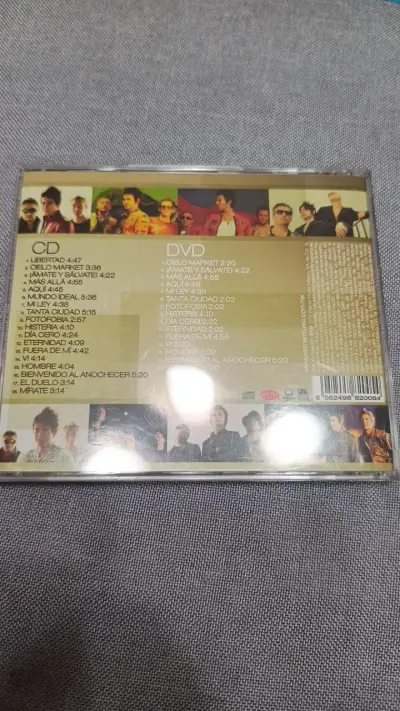 CD y DVD La Ley Las Mejores Baladas del Pop - miniatura 4