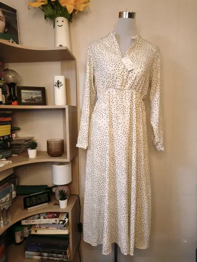 Vestido largo japones talla M - miniatura 1