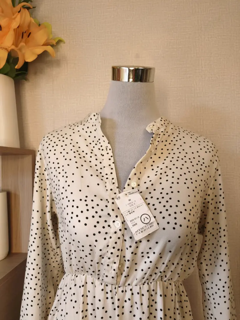Vestido largo japones talla M - 4