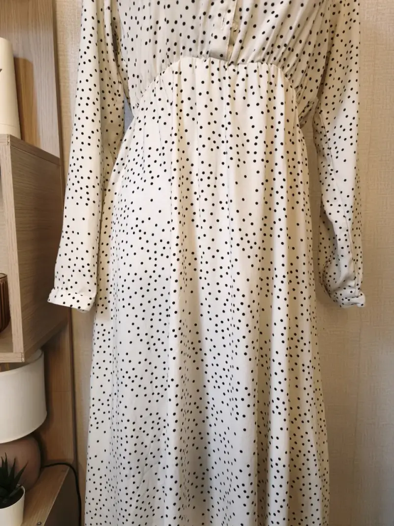 Vestido largo japones talla M - 5
