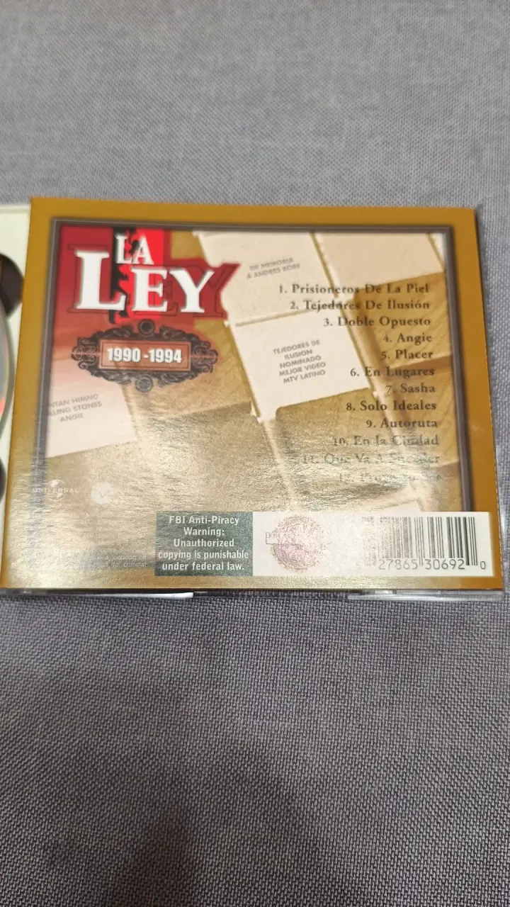 Álbum doble de La Ley 1990-2004 en CD - 5