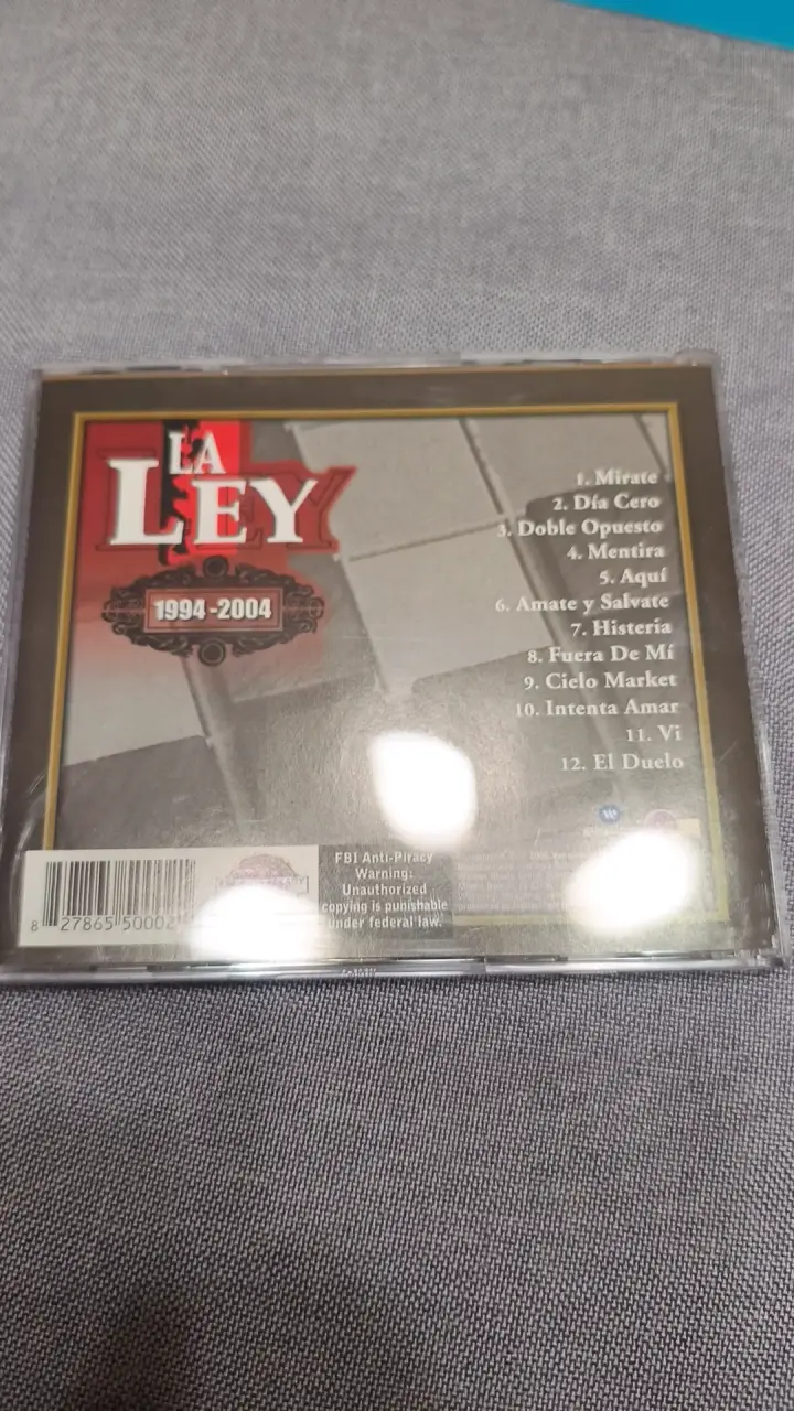Álbum doble de La Ley 1990-2004 en CD - 6