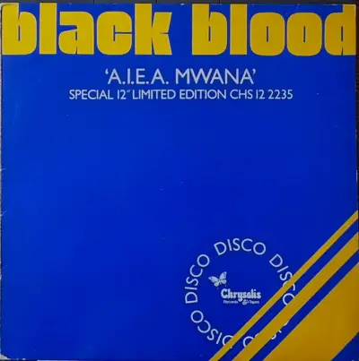 Vinilo Black Blood A.I.E.A. Mwana Edición Limitada - miniatura 1