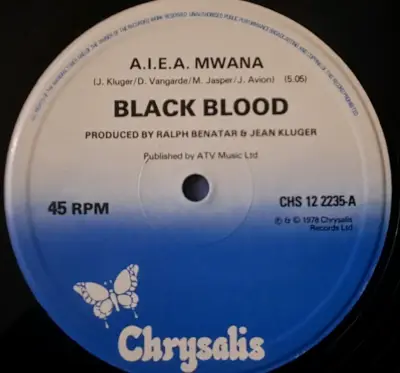 Vinilo Black Blood A.I.E.A. Mwana Edición Limitada - miniatura 4
